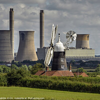 Buy canvas prints of Leverton Windmill by Chris Drabble
