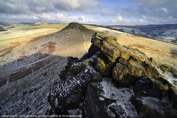 Crook Hill in Winter Picture Board by Chris Drabble