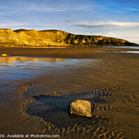 Buy canvas prints of Dunraven Bay, Southerndown by Chris Drabble