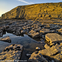 Buy canvas prints of Dunraven Bay, Southerndown (4) by Chris Drabble