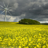 Buy canvas prints of Energy and crop by Chris Drabble