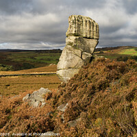 Buy canvas prints of The Head Stone by Chris Drabble