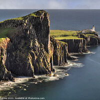 Buy canvas prints of Neist Point lighthouse by Chris Drabble
