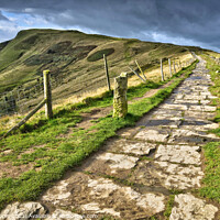 Buy canvas prints of Mam Tor from the Peakland Ridge by Chris Drabble