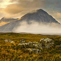 Buy canvas prints of Buachaille Etive Mor at Dawn by Chris Drabble