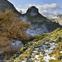 Buy canvas prints of A Winter's day at Peter's Stone by Chris Drabble