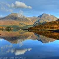 Buy canvas prints of Reflections on Loch Long by Chris Drabble