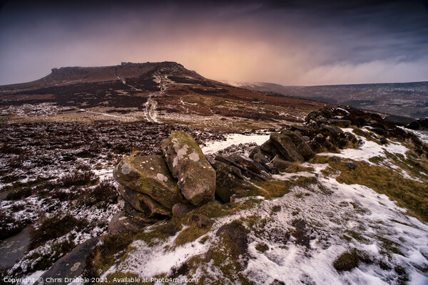 Higger Tor from Carl Wark (2) Picture Board by Chris Drabble
