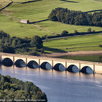 Buy canvas prints of Ashopton Viaduct by Chris Drabble