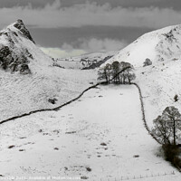 Buy canvas prints of Chrome and Parkhouse in Winter by Chris Drabble
