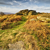 Buy canvas prints of Gritstone Tor by Chris Drabble