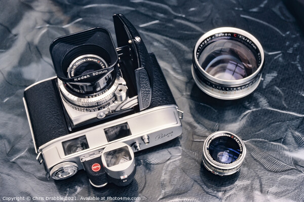 Kodak Retina 11C, rangefinder camera Picture Board by Chris Drabble
