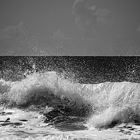 Buy canvas prints of Cornish Waves by Tristan Wedgbury