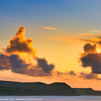 Buy canvas prints of October Sunrise over the Jurassic Coastline in Wes by Susie Peek