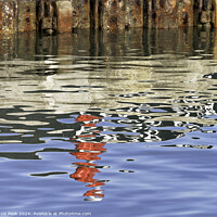 Buy canvas prints of Harbour Reflections by Susie Peek