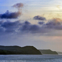 Buy canvas prints of Winter Morning Moods of the Dorset Coastline in Ja by Susie Peek