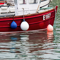 Buy canvas prints of E167 At Lyme Regis Harbour by Susie Peek