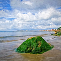 Buy canvas prints of Lyme Regis Summer Seascape - Impressions by Susie Peek