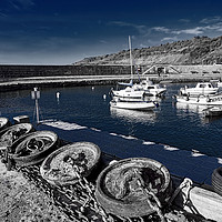 Buy canvas prints of Unplugged At The Harbour - Toned by Susie Peek