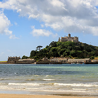 Buy canvas prints of St Michael Mount by Michael Greaves
