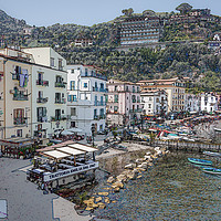 Buy canvas prints of Sorrento, Italy by Michael Greaves