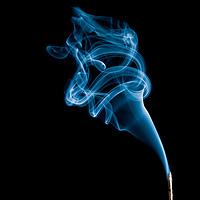 Buy canvas prints of Blue Smoke by Michael Greaves