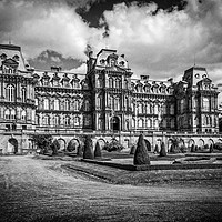 Buy canvas prints of The Bowes Museum by Michael Greaves