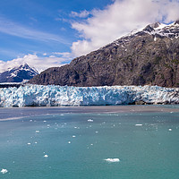 Buy canvas prints of Margerie Glacier by Michael Greaves