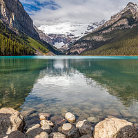 Buy canvas prints of Lake Louise by Michael Greaves
