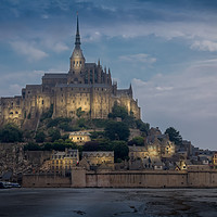 Buy canvas prints of Mont St Michel by Michael Greaves