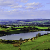 Buy canvas prints of Fields in view by Thomas Richardson