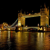 Buy canvas prints of Tower Bridge of London by Omran Husain