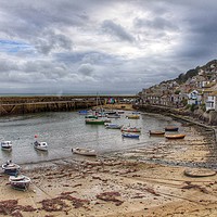 Buy canvas prints of Mousehole Harbour, Cornwall by Craig Preedy