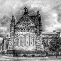 Buy canvas prints of Hereford Cathedral by Craig Preedy