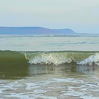 Buy canvas prints of Gower Surf by Chris Williams