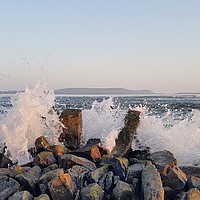 Buy canvas prints of Crashing Waves by Chris Williams