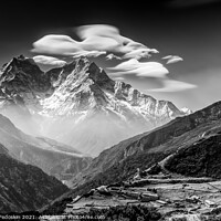 Buy canvas prints of Sagarmatha National Park in the Nepal Himalaya. by Sergey Fedoskin