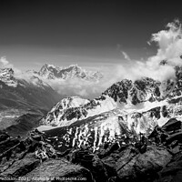 Buy canvas prints of Sagarmatha National Park. Nepal, Himalaya. by Sergey Fedoskin