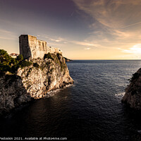 Buy canvas prints of Fort of St. Lawrence (Fort Lovrjenac) in Dubrovnik by Sergey Fedoskin