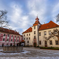 Buy canvas prints of Trebon Castle - Trebon, South Bohemian region. Czechia. by Sergey Fedoskin