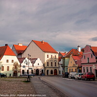 Buy canvas prints of Old town of Trebon, Czech Republic by Sergey Fedoskin