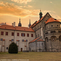 Buy canvas prints of View at the Basilica of St.Procopius in Trebic - Czechia by Sergey Fedoskin