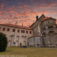 Buy canvas prints of View at the Basilica of St.Procopius in Trebic - Czechia by Sergey Fedoskin