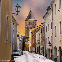 Buy canvas prints of Winter in Freistadt by Sergey Fedoskin