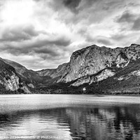 Buy canvas prints of Lake and mountains. by Sergey Fedoskin
