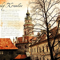 Buy canvas prints of Cesky Krumlov, South Bohemia, Czech Republic. by Sergey Fedoskin