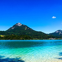 Buy canvas prints of Fuschlsee lake. Austria. by Sergey Fedoskin
