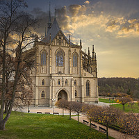 Buy canvas prints of Kutna Hora with Saint Barbara's Church that is a U by Sergey Fedoskin