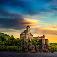 Buy canvas prints of Castle Schonbuhel an der Donau. by Sergey Fedoskin