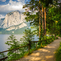 Buy canvas prints of Altausseer lake. Austria. by Sergey Fedoskin